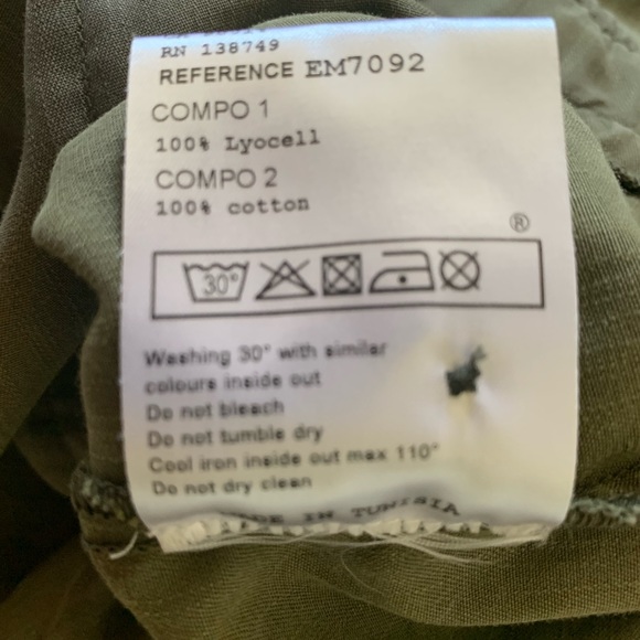 Étienne Marcel sleeveless jumpsuit in military S - Picture 13 of 14